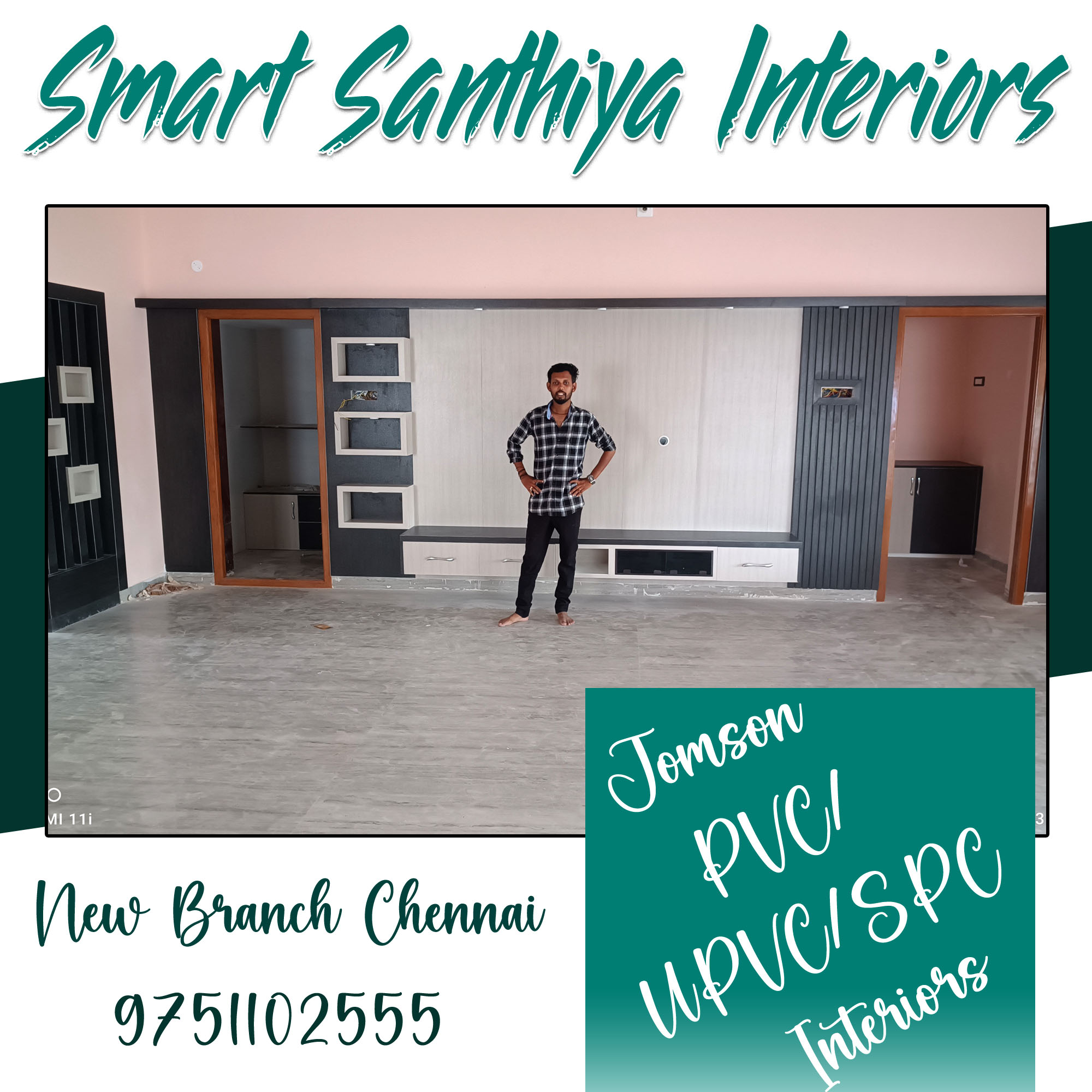 Smart Santhiya UPVC Interiors Chennai 97511-02555